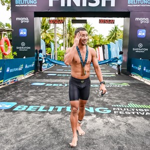 Race photo from Belitung Multisport Festival