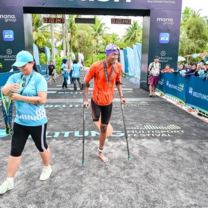 Race photo from Belitung Multisport Festival
