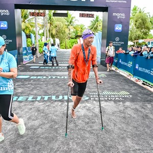 Race photo from Belitung Multisport Festival