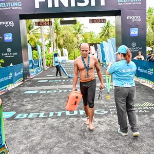 Race photo from Belitung Multisport Festival