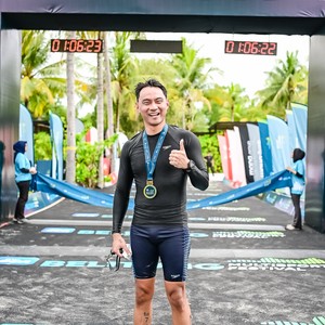 Race photo from Belitung Multisport Festival