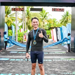 Race photo from Belitung Multisport Festival