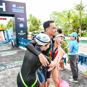 Race photo from Belitung Multisport Festival