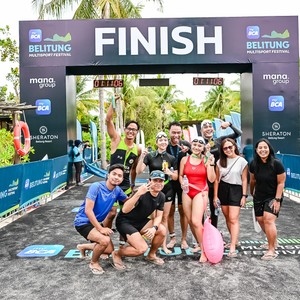 Race photo from Belitung Multisport Festival