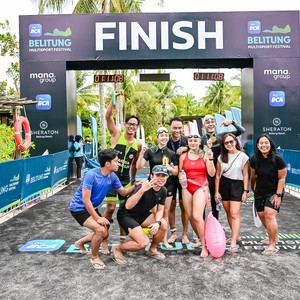 Race photo from Belitung Multisport Festival