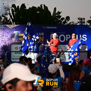 Race photo from ISOPLUS RUN 2026 - JAKARTA