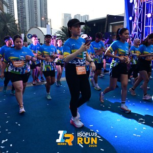 Race photo from ISOPLUS RUN 2026 - JAKARTA