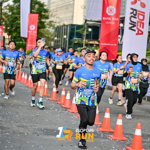 Race photo from ISOPLUS RUN 2026 - JAKARTA