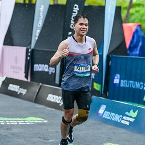 Race photo from Belitung Multisport Festival