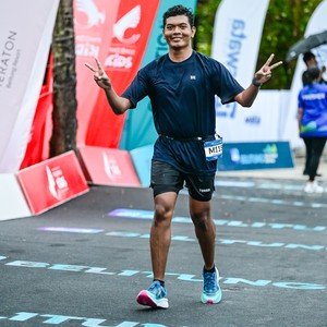 Race photo from Belitung Multisport Festival