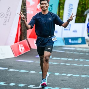 Race photo from Belitung Multisport Festival