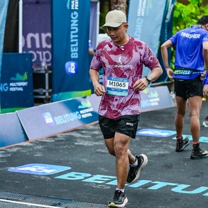 Race photo from Belitung Multisport Festival