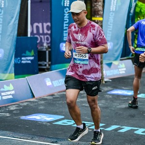 Race photo from Belitung Multisport Festival
