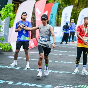 Race photo from Belitung Multisport Festival