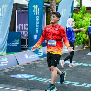 Race photo from Belitung Multisport Festival