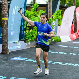 Race photo from Belitung Multisport Festival