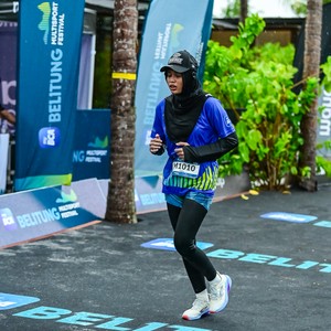 Race photo from Belitung Multisport Festival