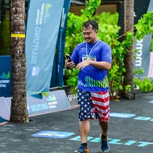 Race photo from Belitung Multisport Festival