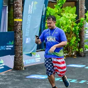 Race photo from Belitung Multisport Festival