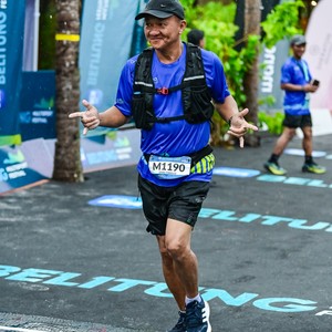 Race photo from Belitung Multisport Festival