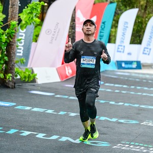 Race photo from Belitung Multisport Festival