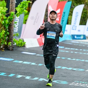 Race photo from Belitung Multisport Festival