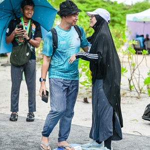 Race photo from Belitung Multisport Festival