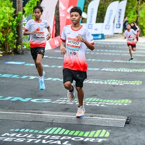 Race photo from Belitung Multisport Festival