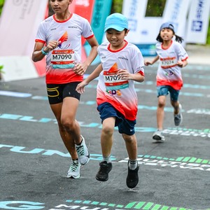 Race photo from Belitung Multisport Festival