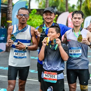 Race photo from Belitung Multisport Festival