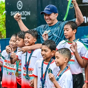 Race photo from Belitung Multisport Festival