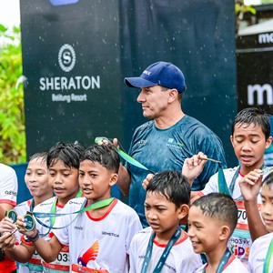 Race photo from Belitung Multisport Festival