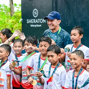 Race photo from Belitung Multisport Festival