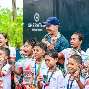 Race photo from Belitung Multisport Festival