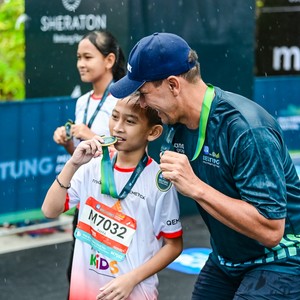 Race photo from Belitung Multisport Festival