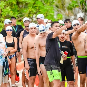 Race photo from Belitung Multisport Festival