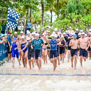 Race photo from Belitung Multisport Festival