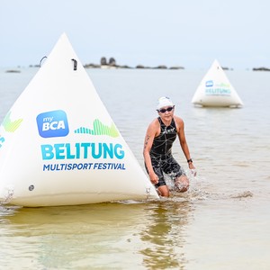 Race photo from Belitung Multisport Festival