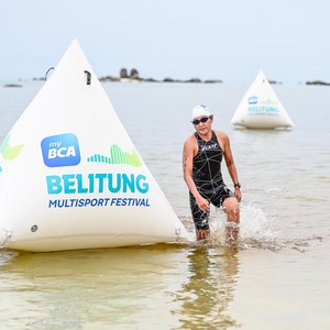 Race photo from Belitung Multisport Festival