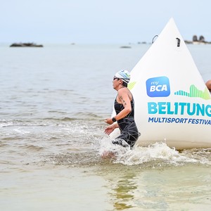 Race photo from Belitung Multisport Festival