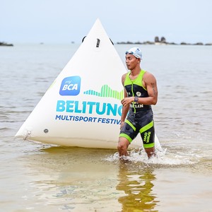 Race photo from Belitung Multisport Festival