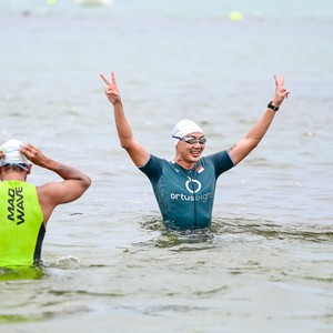 Race photo from Belitung Multisport Festival
