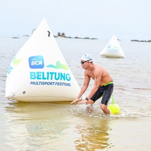 Race photo from Belitung Multisport Festival
