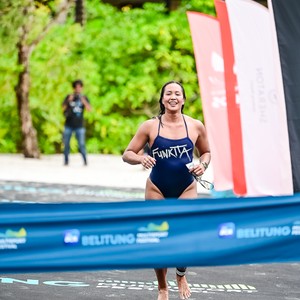 Race photo from Belitung Multisport Festival