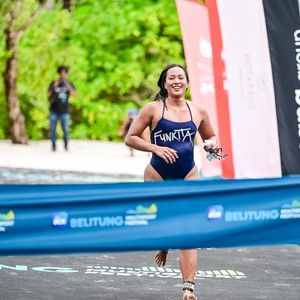 Race photo from Belitung Multisport Festival