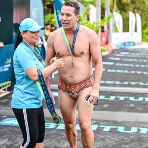 Race photo from Belitung Multisport Festival