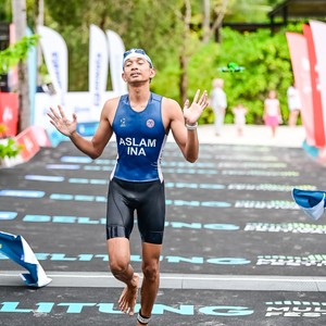 Race photo from Belitung Multisport Festival