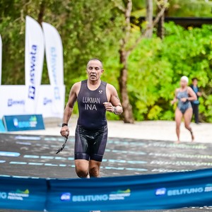 Race photo from Belitung Multisport Festival