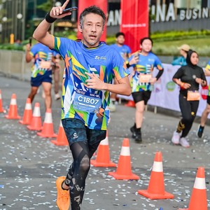 Race photo from ISOPLUS RUN 2026 - JAKARTA