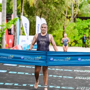 Race photo from Belitung Multisport Festival